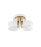 Ceiling lamps - Luces Exclusivas TUNAS Ceiling Modern Gold and shades of gold 1xLED max 20,5W 3000K LE42741 - product 1