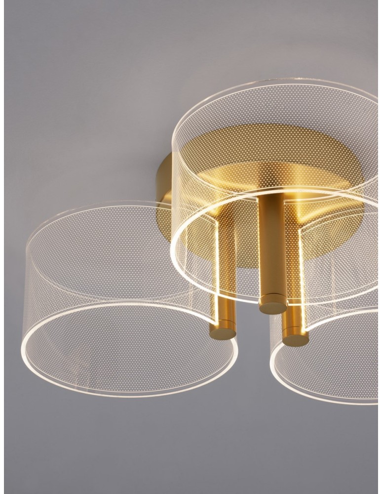 Ceiling lamps - Luces Exclusivas TUNAS Ceiling Modern Gold and shades of gold 1xLED max 20,5W 3000K LE42741 - product kolory-swiatla.pl 5