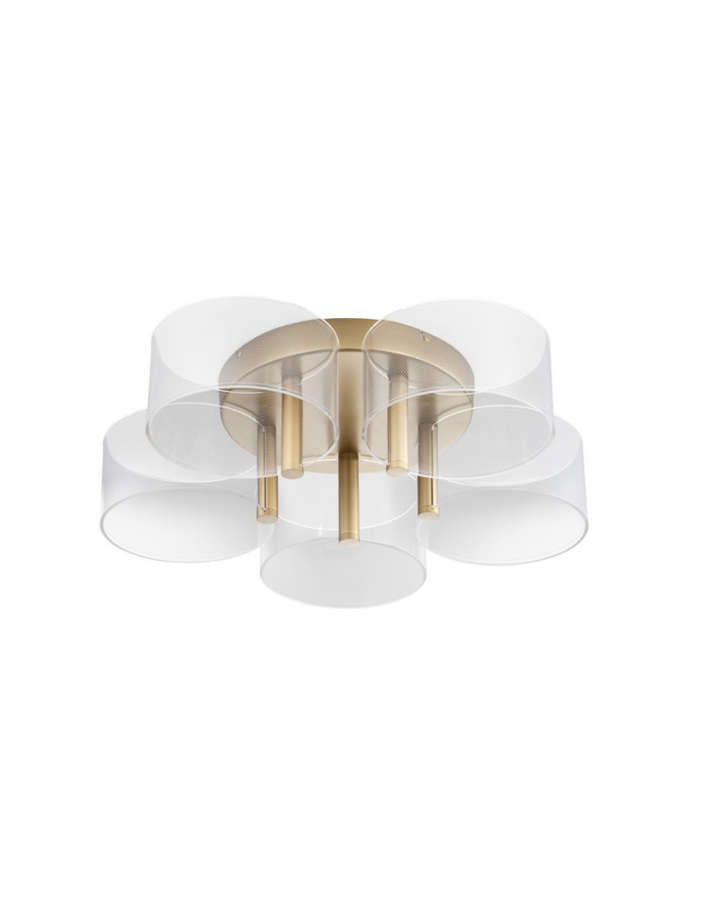 Ceiling lamps - Luces Exclusivas TUNAS Ceiling Modern Gold and shades of gold 1xLED max 28W 3000K LE42742 - product kolory-swiatla.pl 1