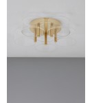 Ceiling lamps - Luces Exclusivas TUNAS Ceiling Modern Gold and shades of gold 1xLED max 28W 3000K LE42742 - product 4