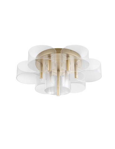 Luces Exclusivas TUNAS Sufitowa Nowoczesna złoty i odcienie złota 1xLED max 41W 3000K LE42743