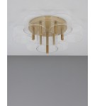 Ceiling lamps - Luces Exclusivas TUNAS Ceiling Modern Gold and shades of gold 1xLED max 41W 3000K LE42743 - product 4
