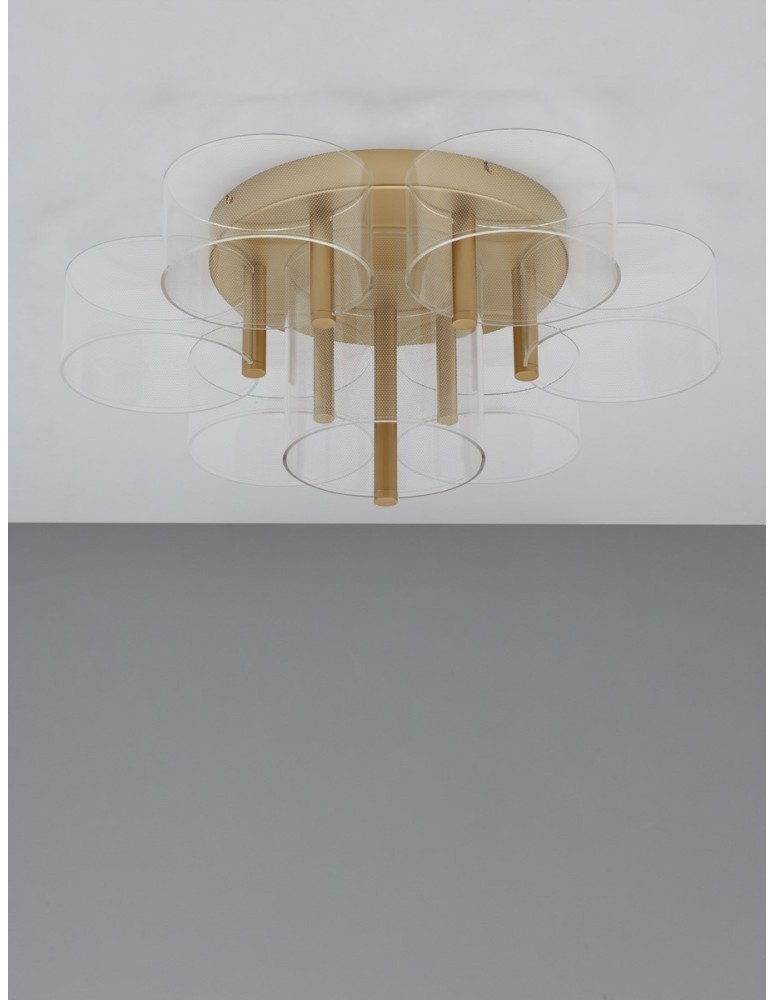 Ceiling lamps - Luces Exclusivas TUNAS Ceiling Modern Gold and shades of gold 1xLED max 41W 3000K LE42743 - product kolory-swiatla.pl 4