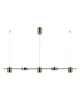 Italux Remdal Wisząca Mosiężny 5xLED 30W 4000K PND-16374-5-COP-GD-4K
