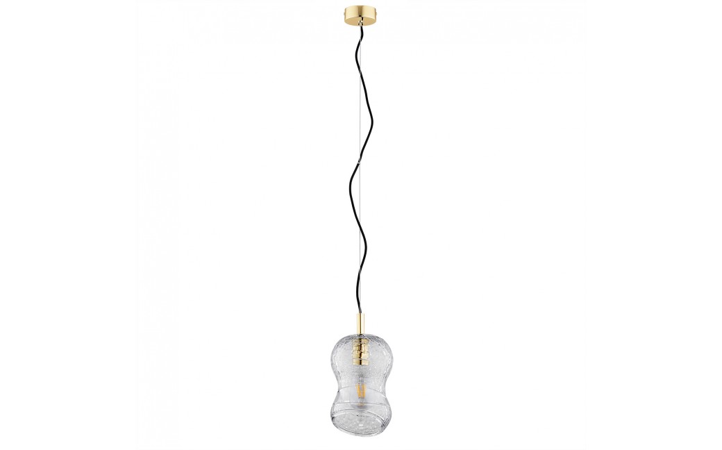 Argon SALERNO lampa wisząca 1 pł. 1x15W (max) transparentny mosiądz 8038