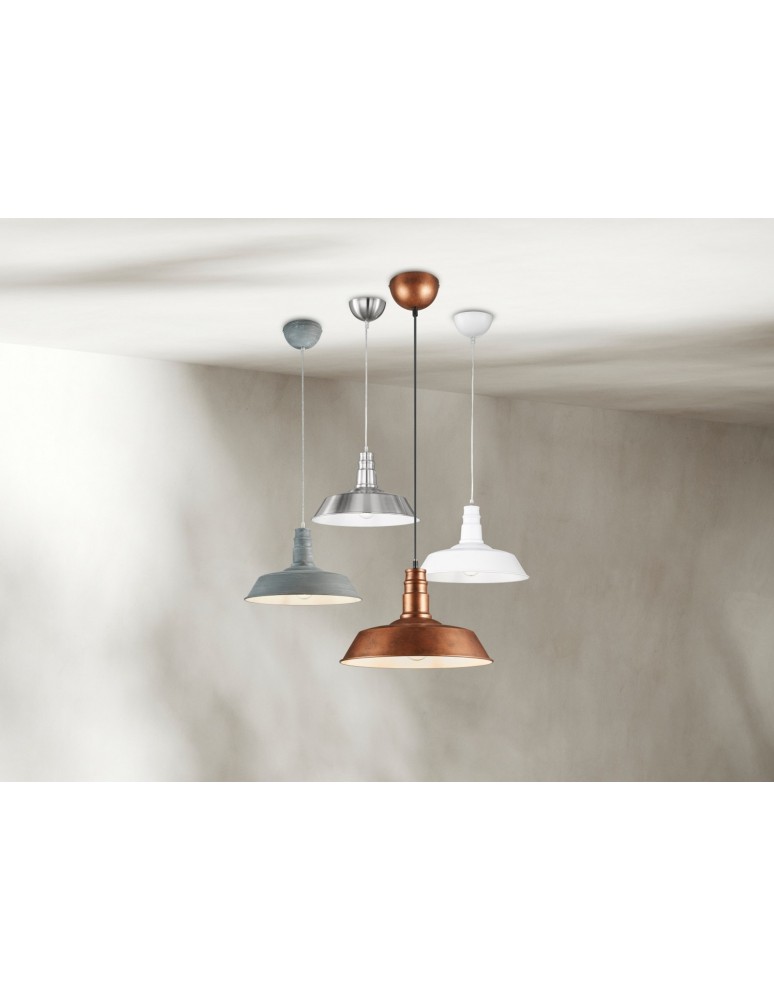 Single pendant lamps - RL WILL Pendant Modern 1xE27 max 60W Nickel Matte R30421007 - product kolory-swiatla.pl 2