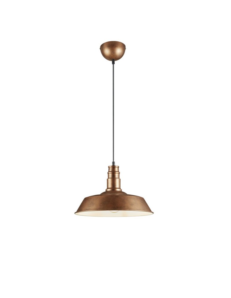 Single pendant lamps - RL WILL Pendant Modern 1xE27 max 60W Antique Copper R30421062 - product kolory-swiatla.pl 1