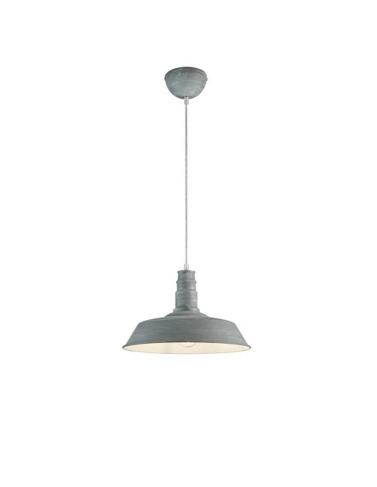 Single pendant lamps - RL WILL Pendant Modern 1xE27 max 60W Concrete Color R30421078 - product kolory-swiatla.pl 1