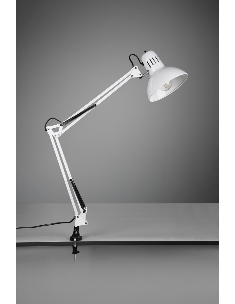 Desk lamps - Trio TAJO Desk 1xE27 max 40W White 5029010-01 - product kolory-swiatla.pl 3