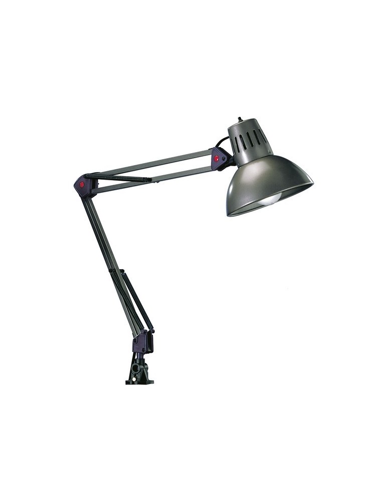 Desk lamps - Trio TAJO Desk 1xE27 max 40W Aluminum 5029010-47 - product kolory-swiatla.pl 1