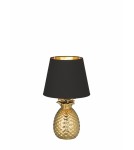 Table lamps with lampshade - RL PINEAPPLE Table 1xE14 max 40W Gold R50421079 - product 1