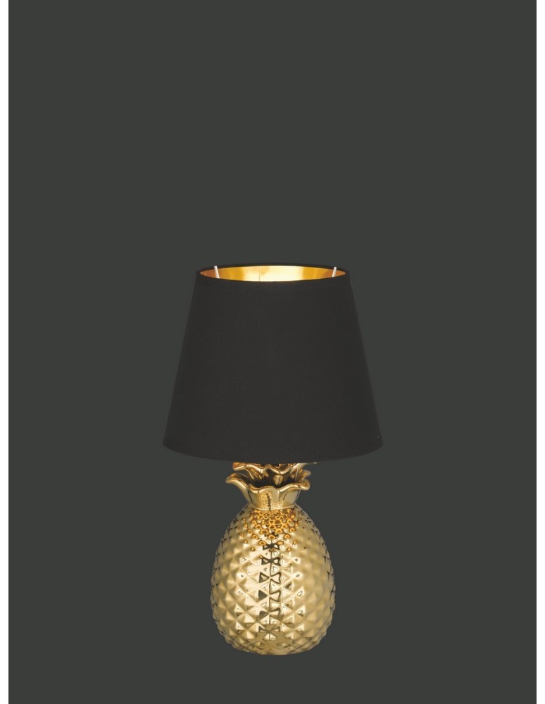Table lamps with lampshade - RL PINEAPPLE Table 1xE14 max 40W Gold R50421079 - product kolory-swiatla.pl 2