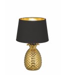 Table lamps with lampshade - RL PINEAPPLE Table 1xE27 max 60W Gold R50431079 - product 1