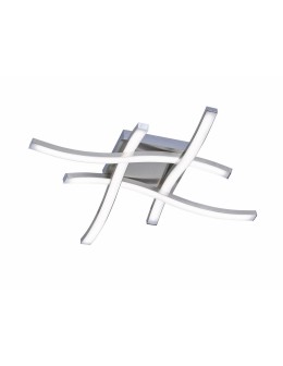 RL ROUTE Sufitowa Nowoczesna 4xLED max 5W 3000K Nikiel Mat R62474107