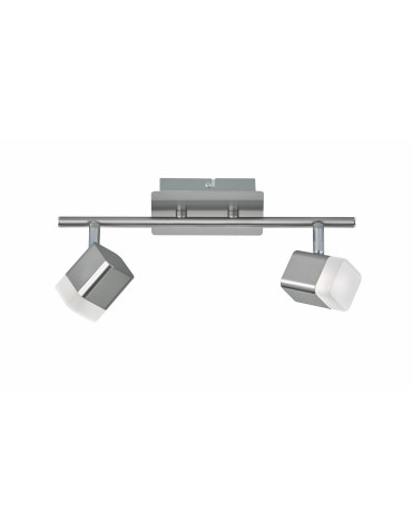RL ROUBAIX Ceiling Spotlight 2xLED max 4W 3000K Nickel Mat R82152107.