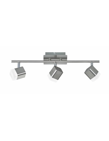 RL ROUBAIX Ceiling Spotlight 3xLED max 4W 3000K Nickel Mat R82153107.