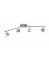 RL ROUBAIX Ceiling Spotlight 4xLED max 4W 3000K Nickel Mat R82154107.