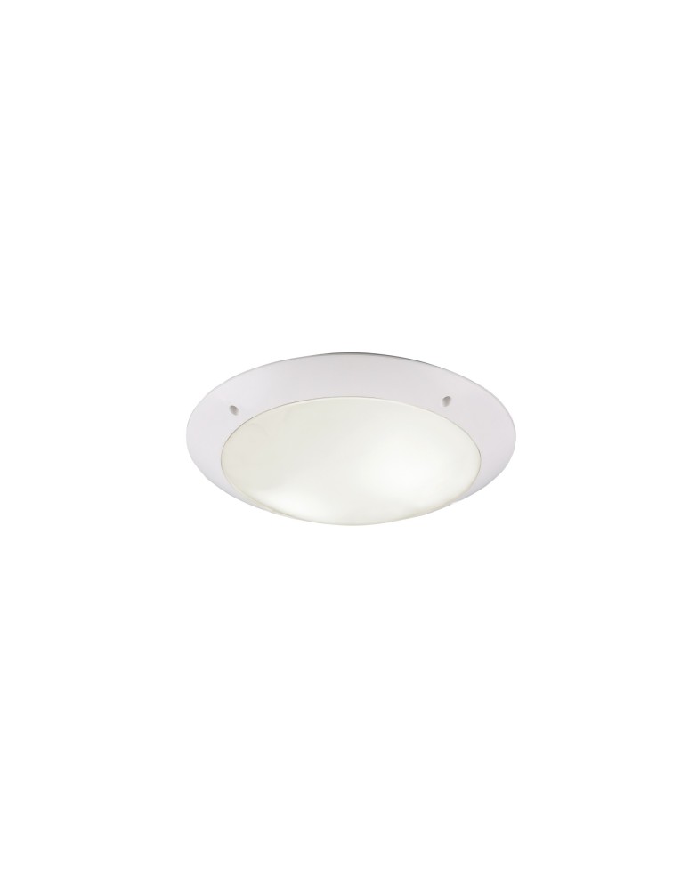 Outdoor ceiling lamps - RL CAMARO Exterior Ceiling 2xE27 max 12W White Matte R60502031 - product kolory-swiatla.pl 1