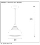 Pink pendant lamps - Lucide ISLA Pendant E14 D29 H22cm Pi 34400/29/66 - product 5