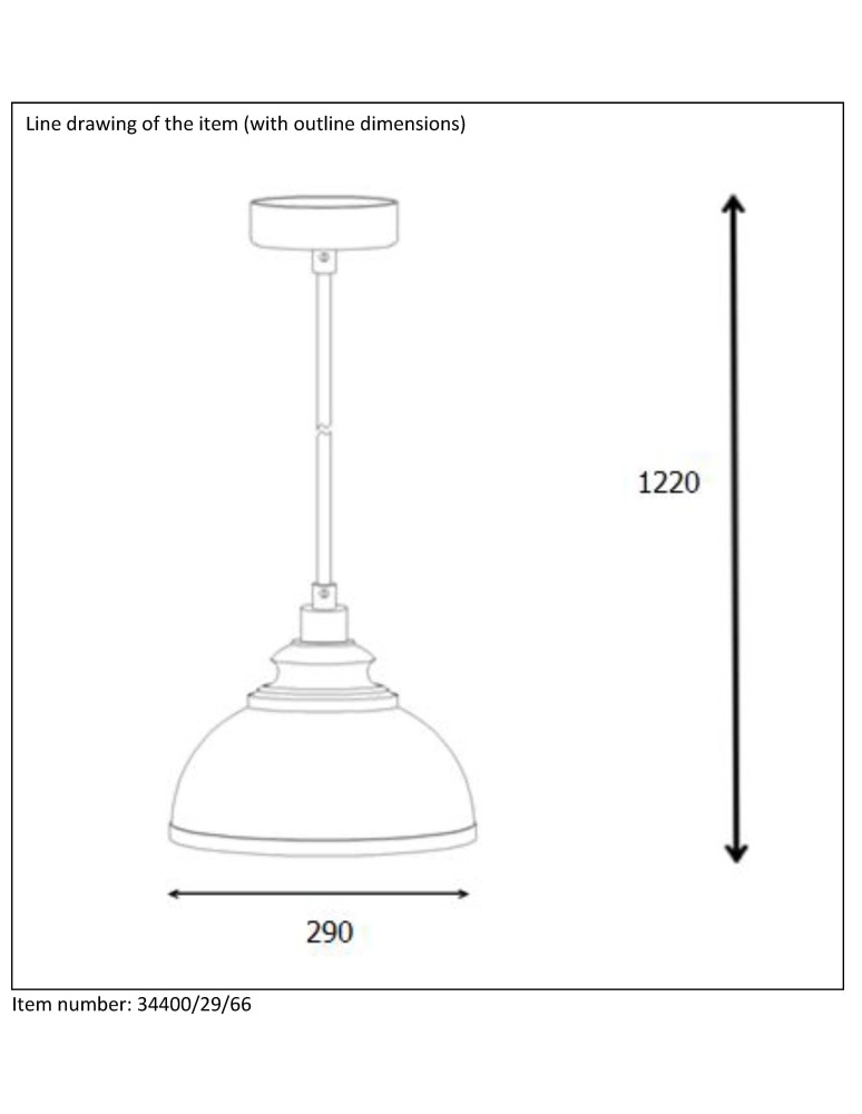 Pink pendant lamps - Lucide ISLA Pendant E14 D29 H22cm Pi 34400/29/66 - product kolory-swiatla.pl 5