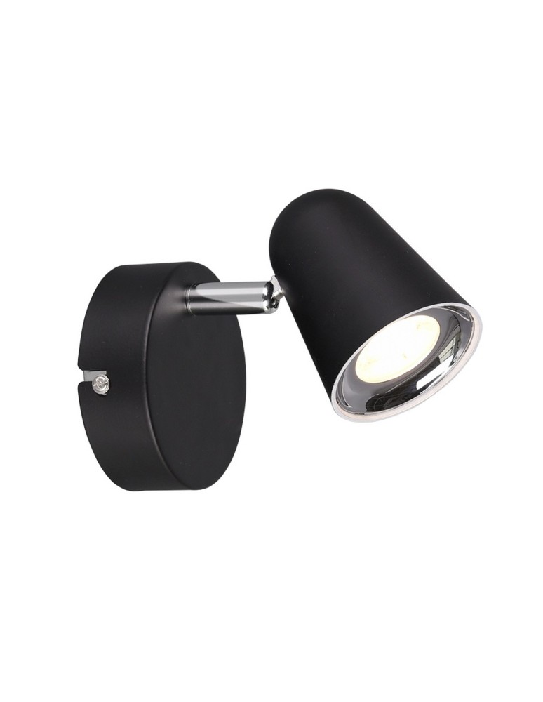 Adjustable wall lamps - RL TOULOUSE Wall Spotlight 1xLED max 3W 3000K Black Mat R82121132. - product kolory-swiatla.pl 1