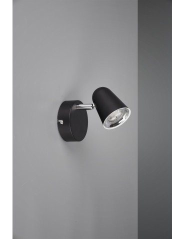 RL TOULOUSE Wall Spotlight 1xLED max 3W 3000K Black Mat R82121132. - product 2