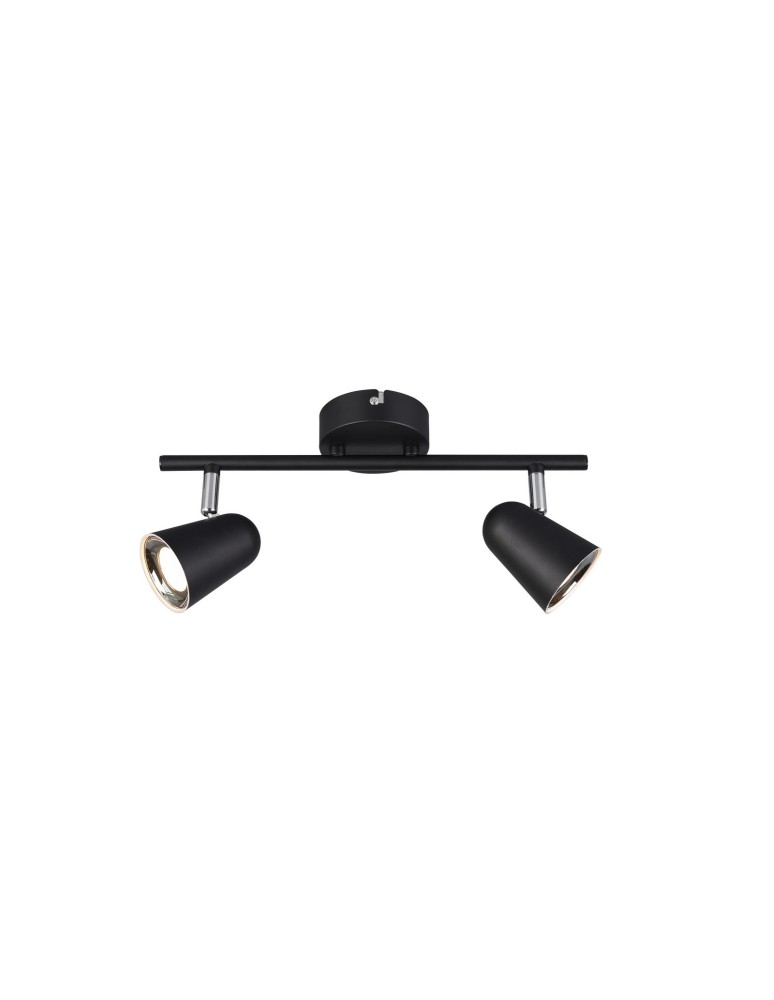 Spotlight ceiling lamps - RL TOULOUSE Ceiling Spotlight 2xLED max 3W 3000K Black Mat R8212213232. - product kolory-swiatla.pl 1