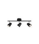 Spotlight ceiling lamps - RL TOULOUSE Ceiling Spotlight 3xLED max 3W 3000K Black Mat R82123132. - product 1