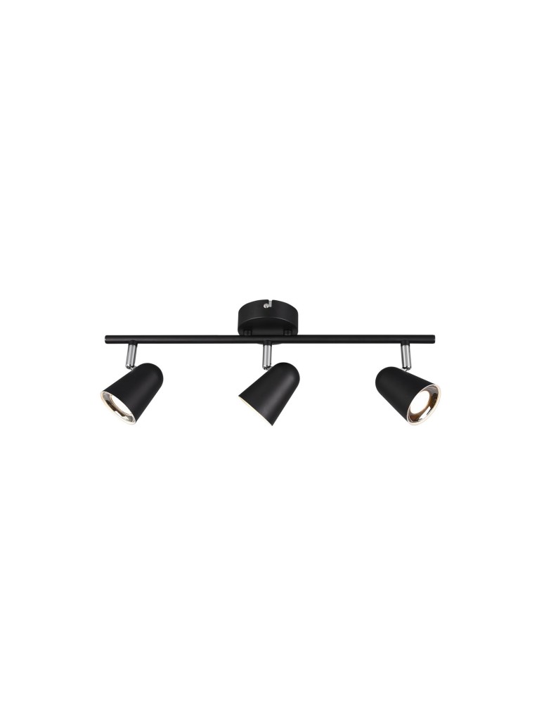 Spotlight ceiling lamps - RL TOULOUSE Ceiling Spotlight 3xLED max 3W 3000K Black Mat R82123132. - product kolory-swiatla.pl 1