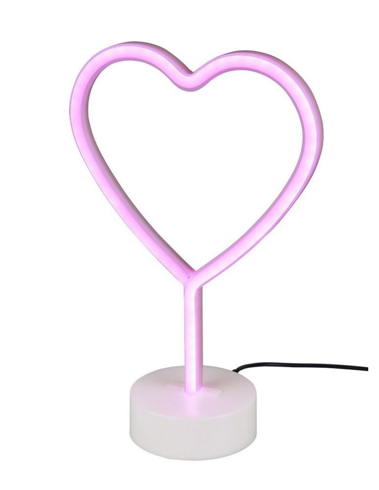 Decorative table lamps - RL HEART Table 1xLED max 1W White R55210101 - product kolory-swiatla.pl 1