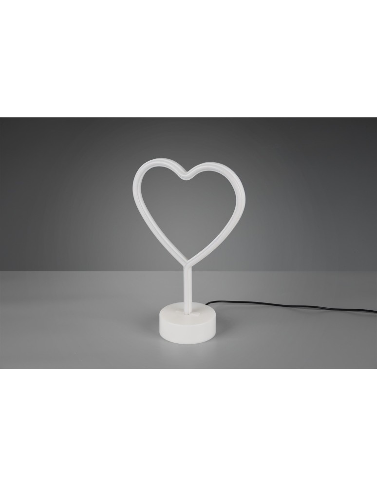 Decorative table lamps - RL HEART Table 1xLED max 1W White R55210101 - product kolory-swiatla.pl 2