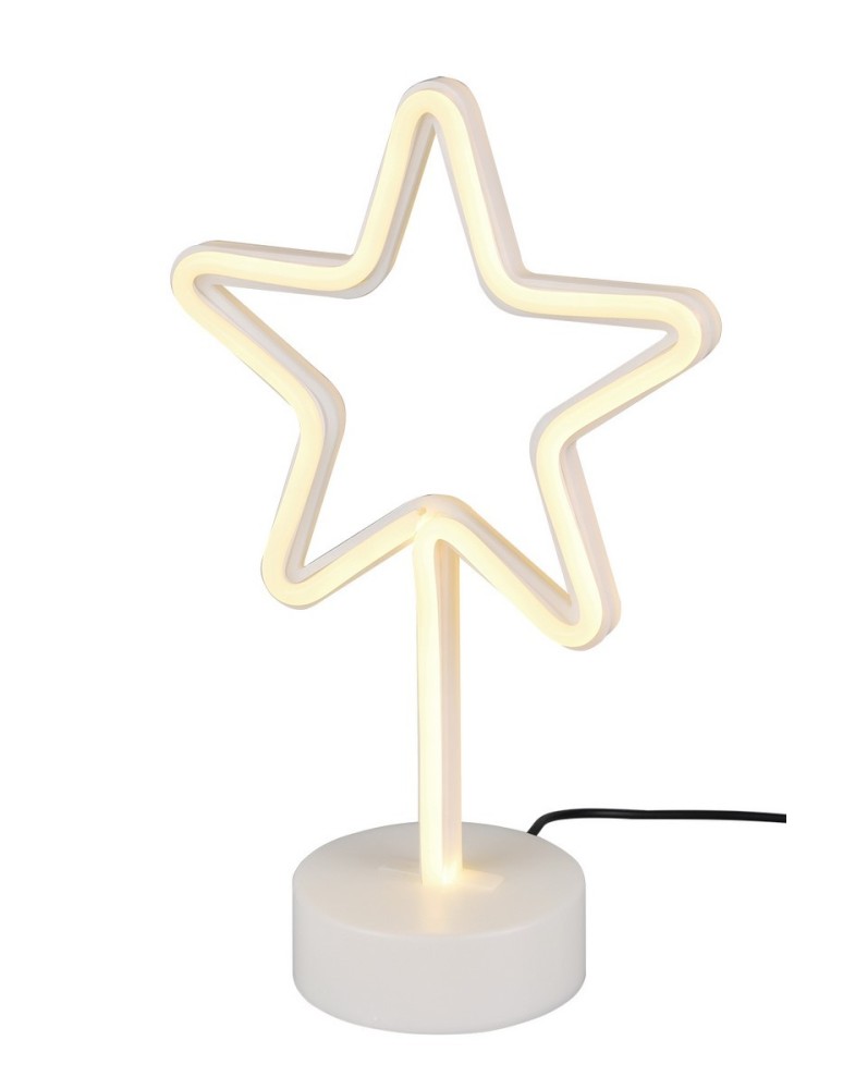 Decorative table lamps - RL STAR Table 1xLED max 1W White R55230101 - product kolory-swiatla.pl 1