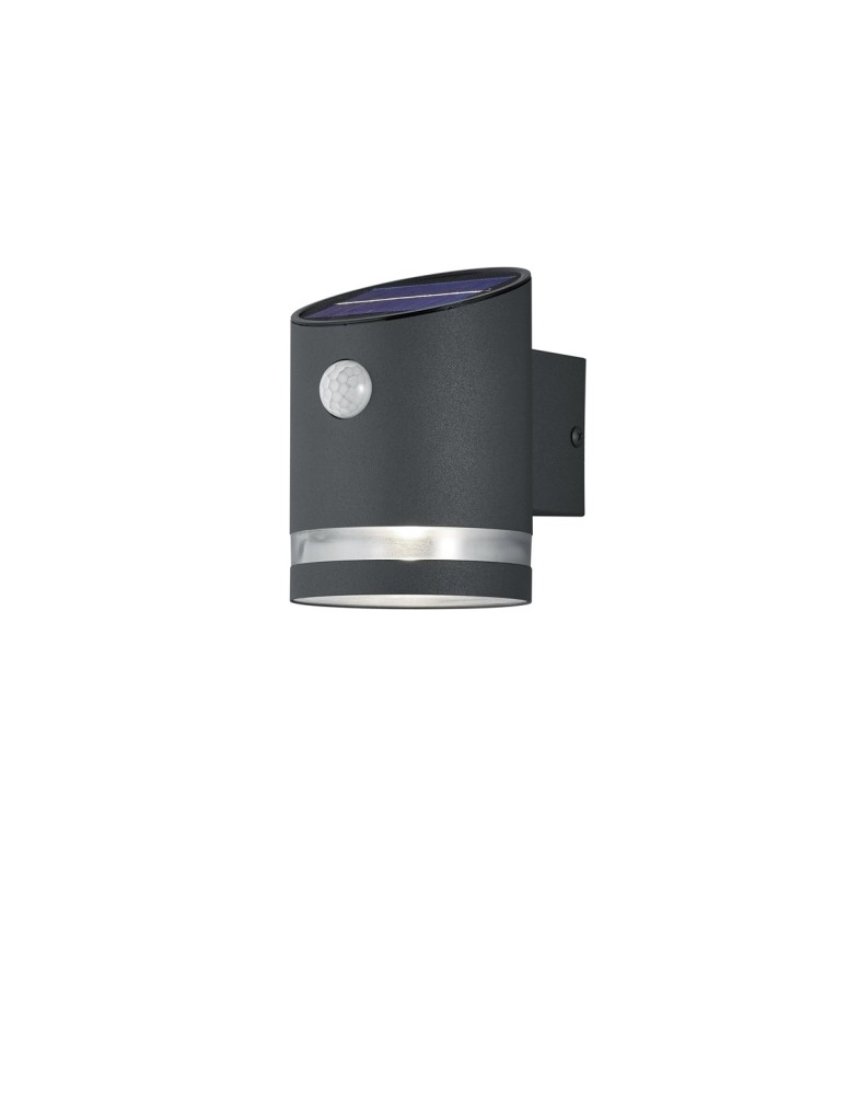 Solar lamps - RL SALTA Outdoor Wall Mounted 1xLED max 3W 3000K Anthracite R22231142 - product kolory-swiatla.pl 1