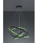 Pendant lamps - Trio AARON Pendant Modern 1xLED max 78W 3000-6000K Anthracite 352710342 - product 3