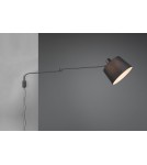 Cantilever wall lamps - Trio BALDO Wall-mounted Modern 1xE27 max 40W Black Matte 200600132 - product 2