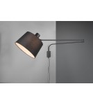 Cantilever wall lamps - Trio BALDO Wall-mounted Modern 1xE27 max 40W Black Matte 200600132 - product 3