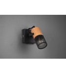 Wall lights - Trio TOSH Wall Spotlight 1xE14 max 15W Black Matte 804370132 - product 2