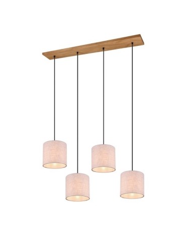 Trio ELMAU Modern Pendant 4xE27 max 60W Antique Nickel 302100430