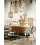 Boho pendant lamps - Trio RUNA Modern Pendant 1xE27 max 40W Black Matte 303090132 - product 2