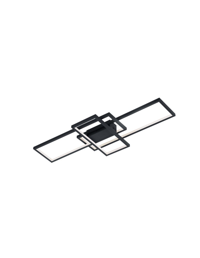 Lampy sufitowe LED - Trio THIAGO Sufitowa Nowoczesna 1xLED max 36W 3000-6000K Antracyt 652610342 - produkt kolory-swiatla.pl 1