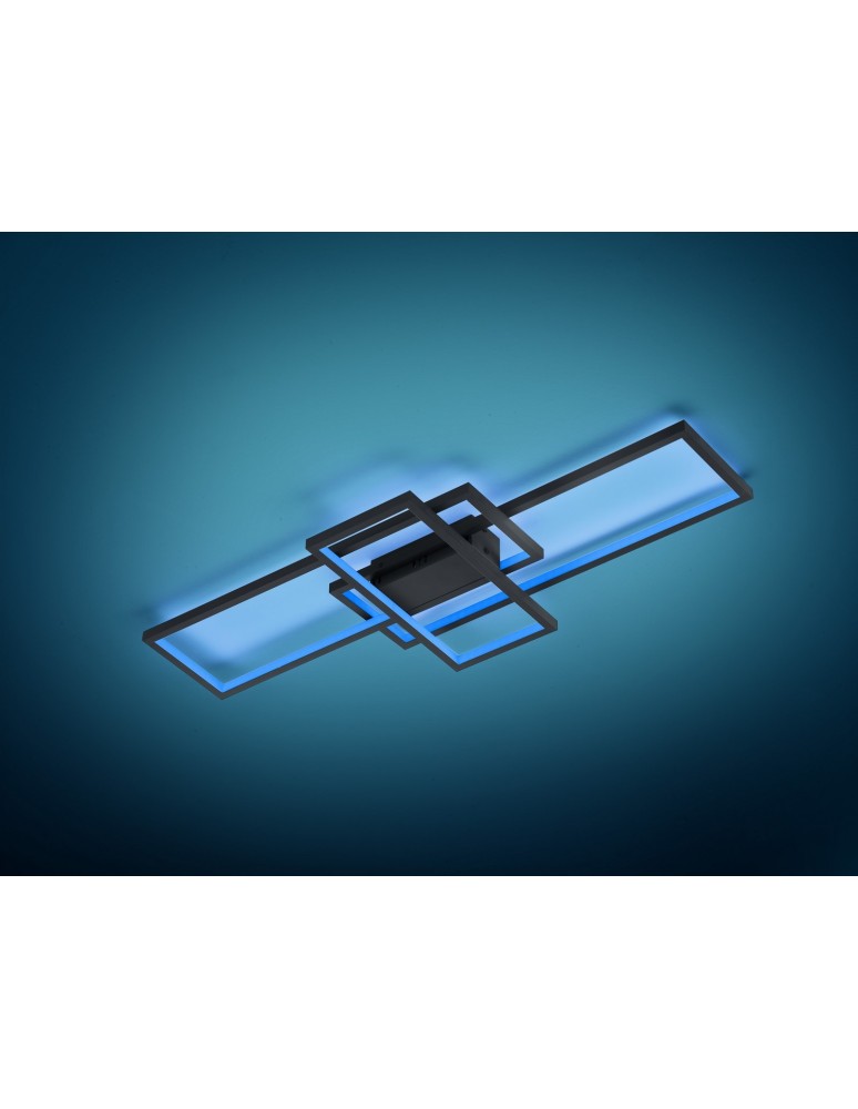 Lampy sufitowe LED - Trio THIAGO Sufitowa Nowoczesna 1xLED max 36W 3000-6000K Antracyt 652610342 - produkt kolory-swiatla.pl 4