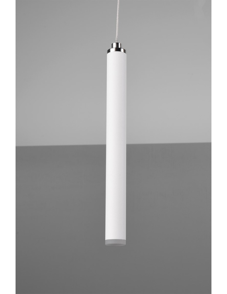 Lampy wiszące - Trio TUBULAR Wisząca Nowoczesna 11xLED max 2W 3000K Biały Mat 321611131 - produkt kolory-swiatla.pl 4
