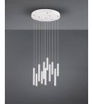 Pendant lamps - Trio TUBULAR Pendant Modern 11xLED max 2W 3000K White Mat 321691131 - product 3