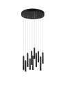 Trio TUBULAR Pendant Modern 11xLED max 2W 3000K Black Mat 321691132