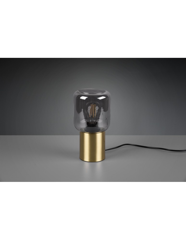 Nightlights - RL NICO Table 1xE27 max 40W Brass Mat R50591008 - product kolory-swiatla.pl 3