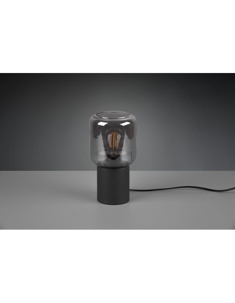 Nightlights - RL NICO Table 1xE27 max 40W Black Matte R50591032 - product kolory-swiatla.pl 2