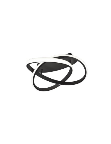 RL COURSE Ceiling Modern 1xLED max 18W 3000K Black Mat R62051132