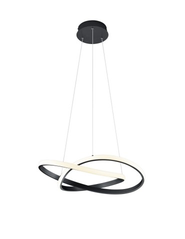 RL COURSE Pendant Modern 1xLED max 27W 3000K Black Mat R32051132