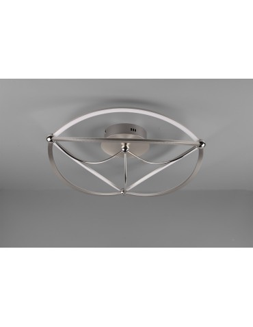 Trio CHARIVARI Sufitowa Nowoczesna 1xLED max 42W 3000K Nikiel Mat 621290107 - produkt 2
