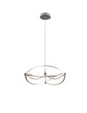 Trio CHARIVARI Modern Pendant 1xLED max 42W 3000K Nickel Mat 321210107